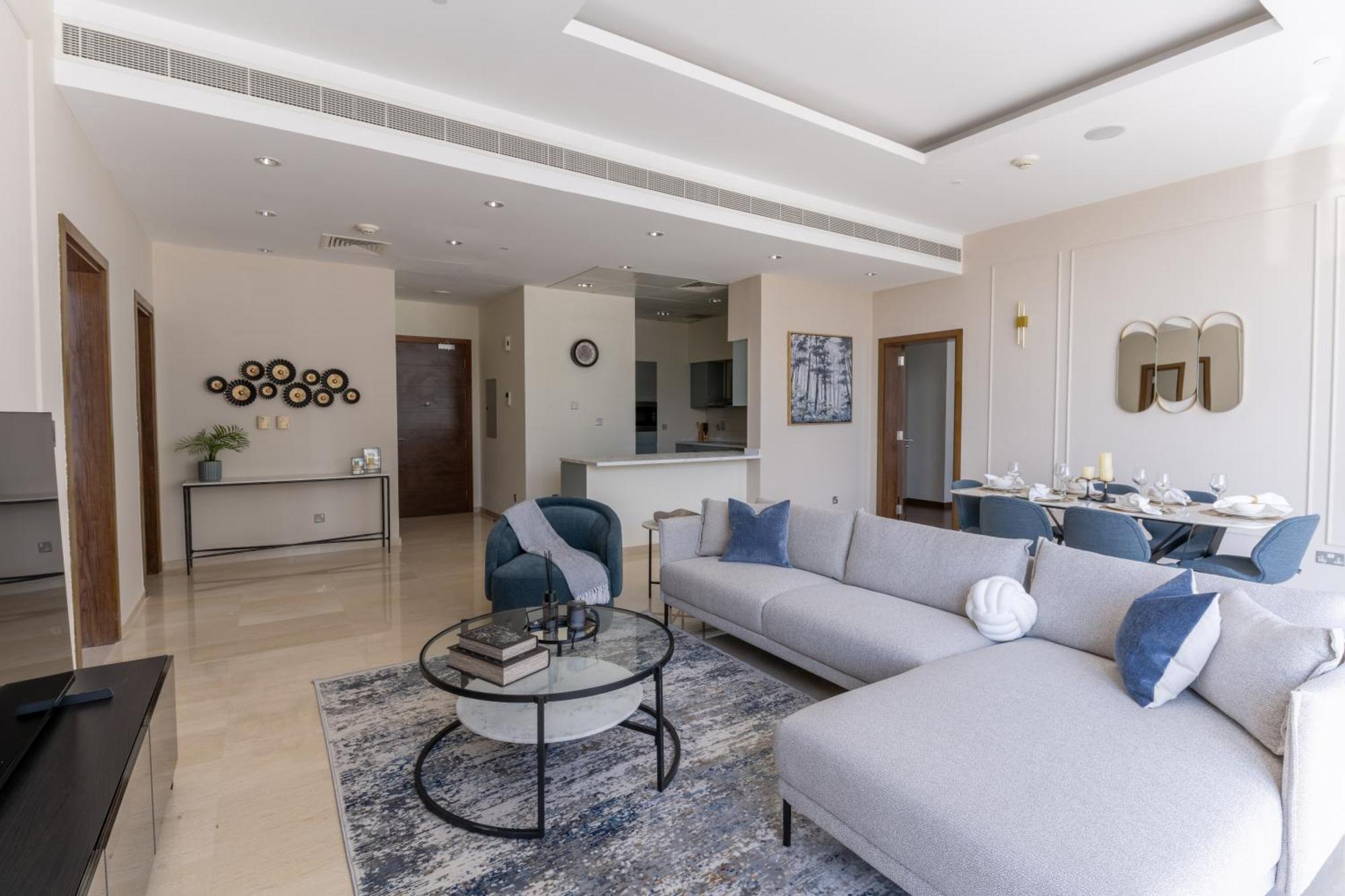 Oceana Residences - Palm Jumeirah - 3br - Sea View - Access Apartment